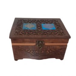 جعبه چوبی تزئینی آجیل و خشکبار